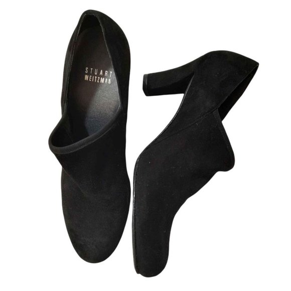 🔥SOLD-Comfortable Suede Slip-on by Stuart Weitzman Sz. 5.5 - Picture 1 of 5